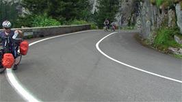 The Haaggen Tunnel Path, 22.8 miles into the ride and 1509m asl